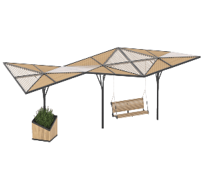 Конструкция для уличных площадок арт. SHUM-09.07