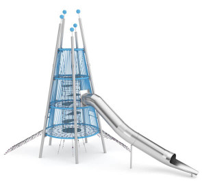 Игровая канатная башня арт. SHLP-01.06