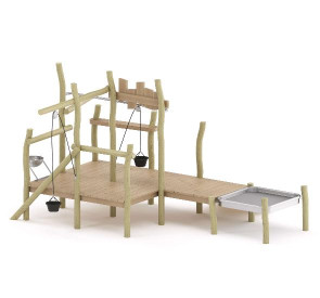 Игровой элемент из робинии арт. SHWW-01.05