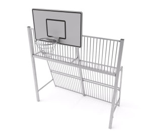 Ворота с баскетбольным щитом арт. SHFRC-02.03